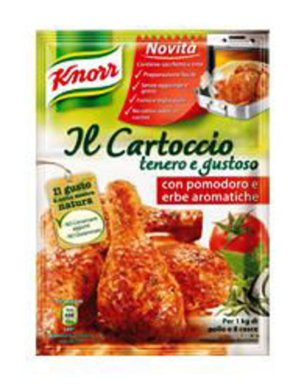 Immagine di KNORR CARTOCCIO CON POMODORO ED ERBE AROMATICHE GR.30