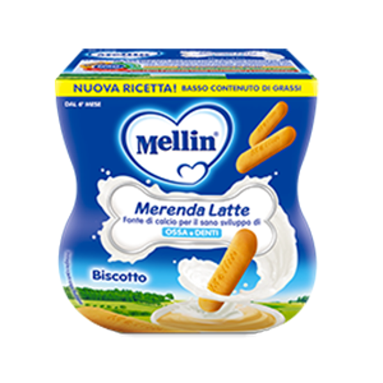 Immagine di MELLIN MER. LATTE/BISC.G.100*2