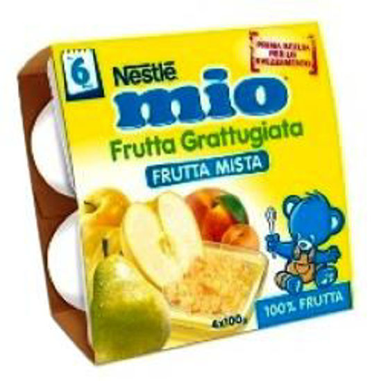 Immagine di MIO FRUTTA GRATTUGIATA MISTA GR.100 X 4