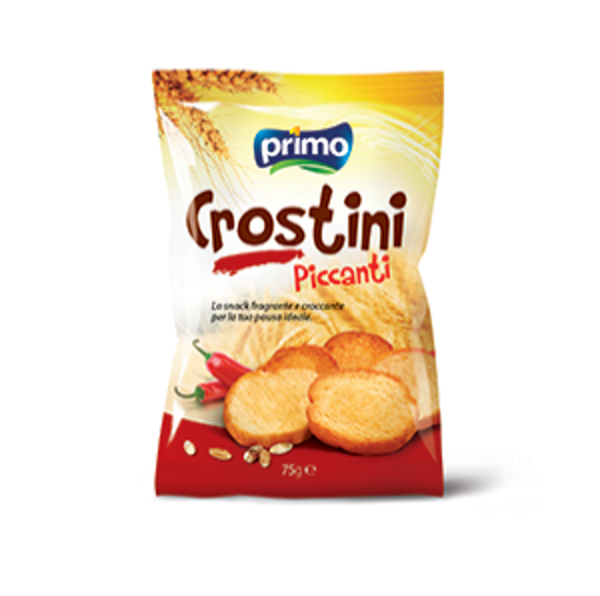 Immagine di PRIMO CROSTINI PICCANTI GR.75