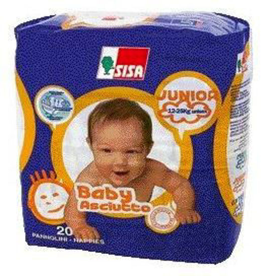 Immagine di SISA PANNOLINI DRY JUNIOR PZ.18