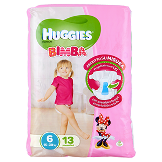 Immagine di HUGGIES BIMBA EX-LARG.TG.6 KG.15-30