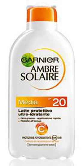 Immagine di GARNIER AMBRE SOLAIRE LATTE IP20 ML.200