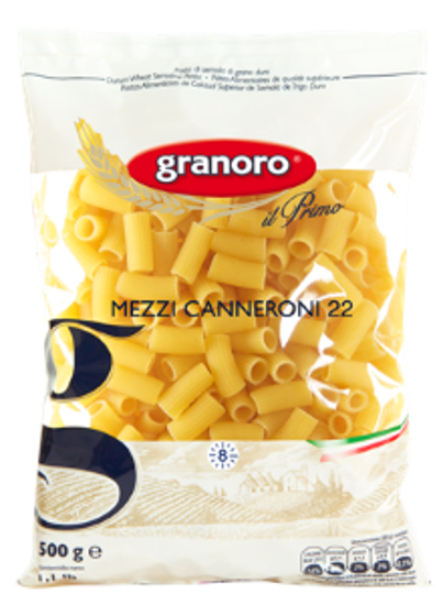 Immagine di GRANORO MEZZI CANNERONI N.22 GR.500