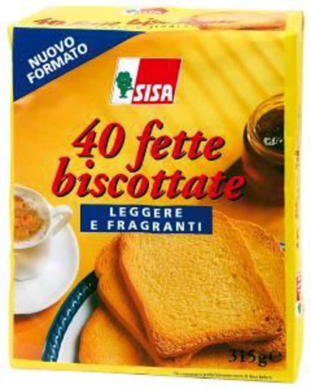 Immagine di SISA FETTE BISCOTTATE NORMALI X 40 GR.315