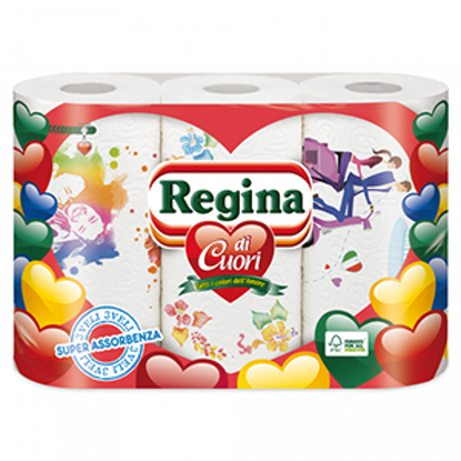 Immagine di REGINA DI CUORI 3 ROTOLI CASA