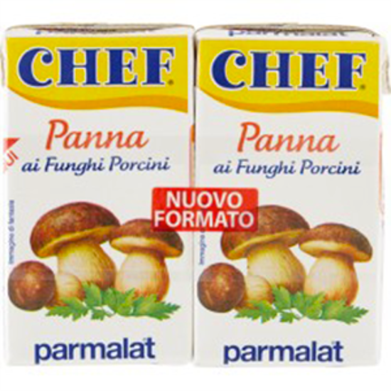 Immagine di PARMALAT PANNA CHEF FUNGH.ML125X2