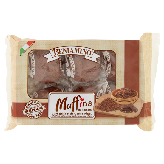 Immagine di BENIAMINO MUFFIN CACAO GR.240