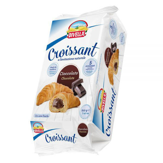 Immagine di DIVELLA CROISSANT CIOCCOLATO X5