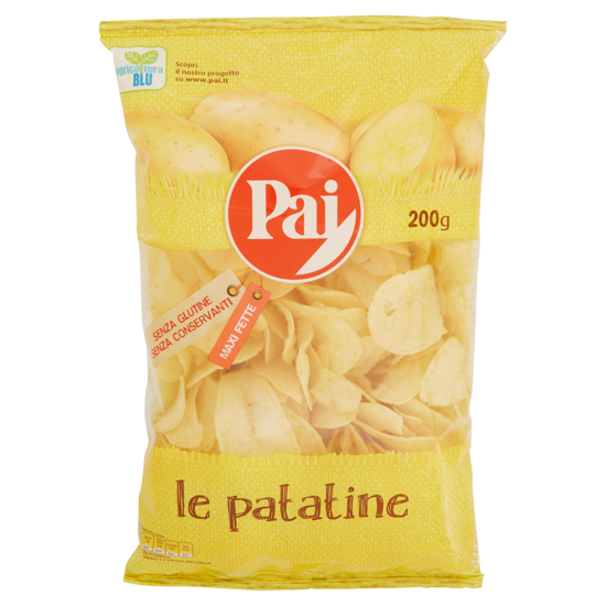 Immagine di PAI CHIPS TRASPARENTI GR.200