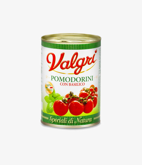 Immagine di VALGRI  POMODORINI CON BASILICO GR.400