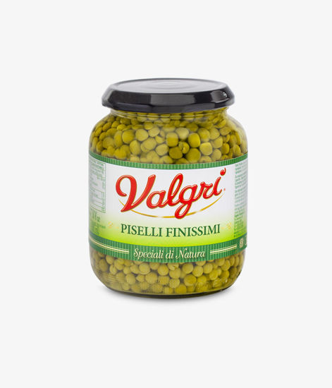 Immagine di VALGRI  PISELLI EXTRA FINI VASETTO IN VETRO GR.350