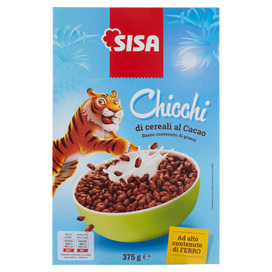 Immagine di SISA CHICCHI CEREALI CACAO GR.375