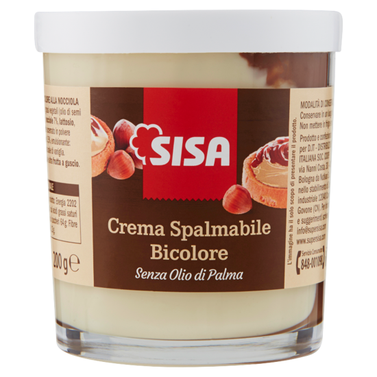 Immagine di SISA CREMA SPALMABILE BICOLORE GR.200