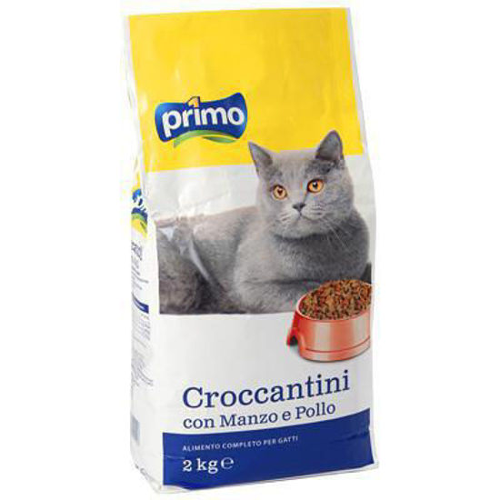 Immagine di PRIMO CROCCANTINI GATTO MANZO/POLLO KG.2