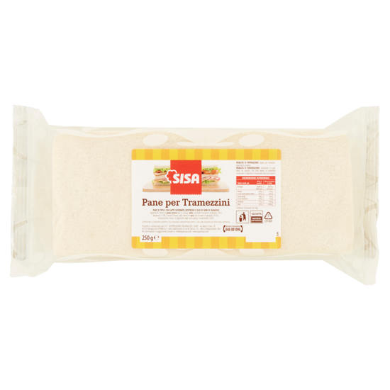 Immagine di SISA PANE PER TRAMEZZINO GR.250