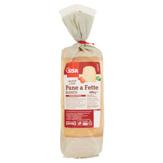 Immagine di SISA PANE BIANCO  GR.400