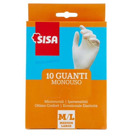 Immagine di SISA GUANTI MONOUSO M/L   X50
