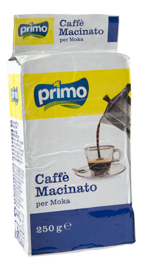 Immagine di PRIMO CAFFE' MACINATO PER MOKA GR.250