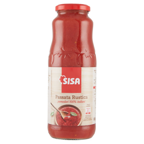 Immagine di SISA PASSATA POMODORO RUSTICA GR.680