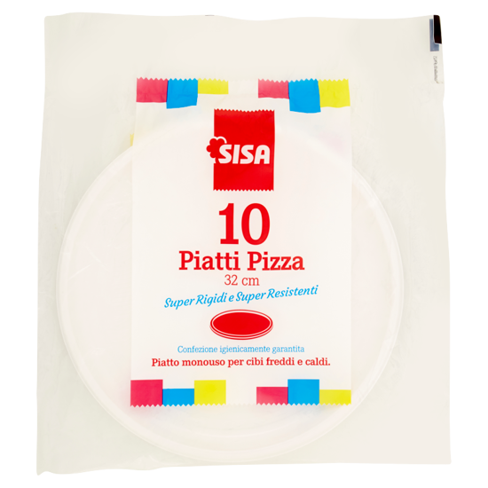 Immagine di SISA PIATTO PIZZA POLISTIROLO X10