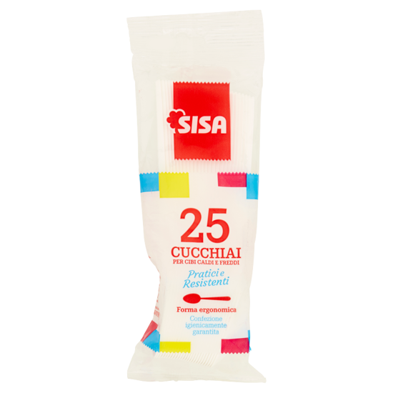 Immagine di SISA CUCCHIAI IN POLISTIROLO X25