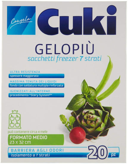 Immagine di CUKI SACCO GELO MEDIO X 20