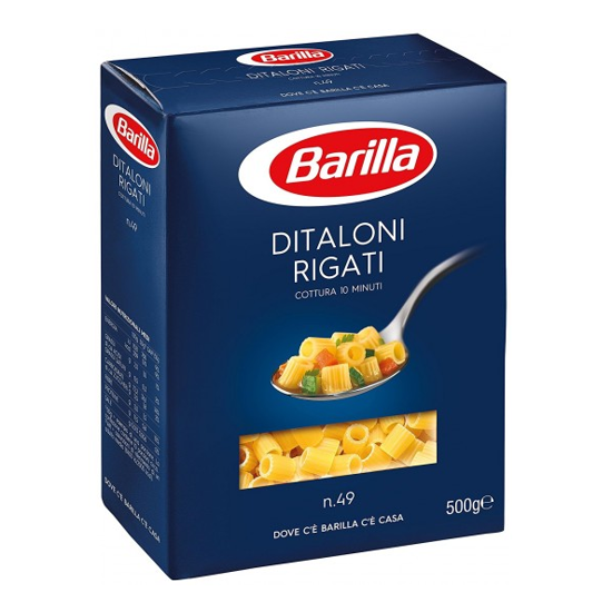 Immagine di BARILLA DITALONI RIGATI GR.500    N.49