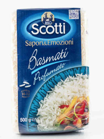 Immagine di SCOTTI RISO BASMATI GR.500