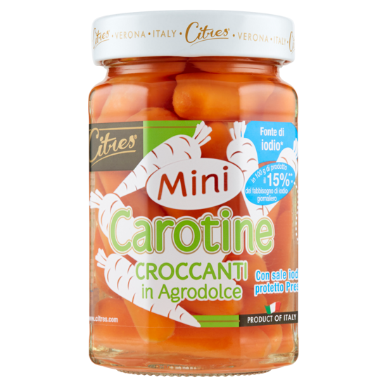 Immagine di CITRES CAROTINE MINI AGRODOLCE GR.290
