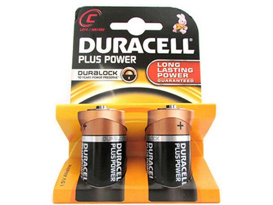 Immagine di DURACELL PLUS POWER C 1/2 TORCIA X2