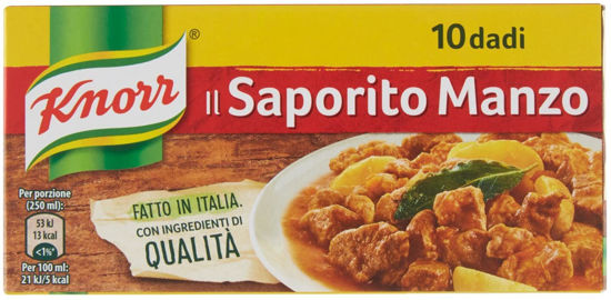 Immagine di KNORR DADO GUSTO SAPORITO 10 CUBI