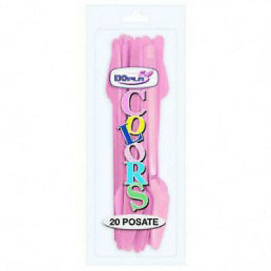 Immagine di DOPLA COLTELLI ROSA PZ.20