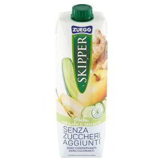 Immagine di SKIPPER SUCCO MELA/CETRIOLO/ZENZERO SENZA ZUCCHERO LT.1