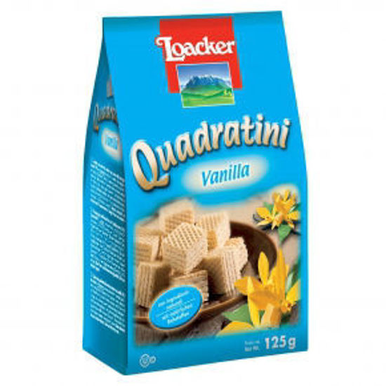 Immagine di LOACKER QUADRATINI VANILLA GR.125