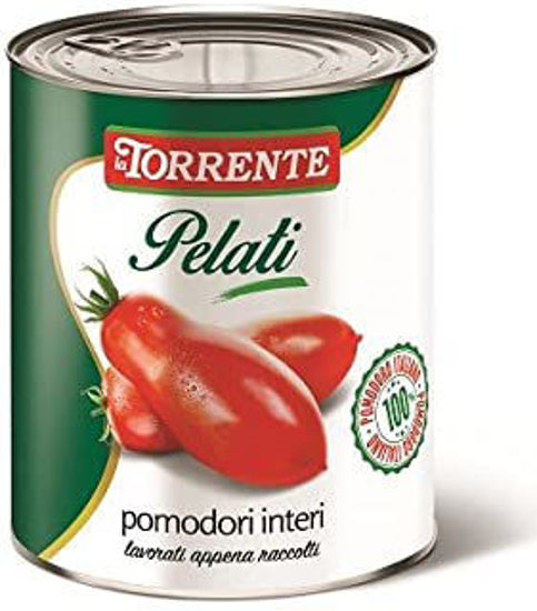 Immagine di LA TORRENTE POMODORI PELATI INTERI GR.340