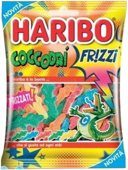 Immagine di HARIBO COCCODRI FRIZZI GR.175