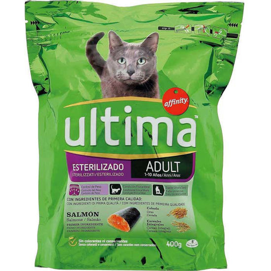 Immagine di ULTIMA CAT STERILIZZATI SALMONE GR.400