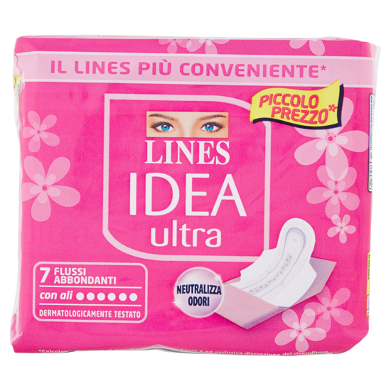 Immagine di LINES IDEA ULTRA FLUSSI ABBONDANTI X7