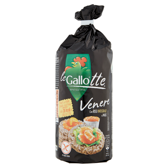 Immagine di GALLOTTE DI RISO VENERE E MAIS GR.100