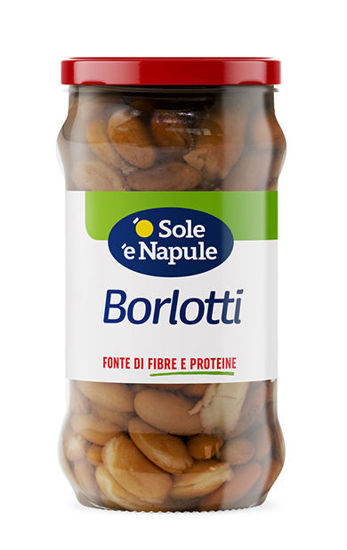 Immagine di O SOLE 'E NAPULE FAGIOLI BORLOTTI GR.295