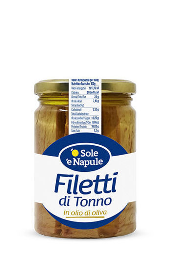 Immagine di O SOLE 'E NAPULE FILETTI DI TONNO GR.212