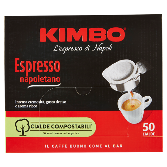 Immagine di KIMBO ESPRESSO NAPOLI 50 CIALDE