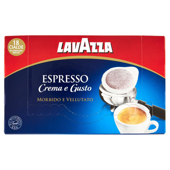 Immagine di LAVAZZA CIALDE ESPRESSO CREMA&GUSTO X18