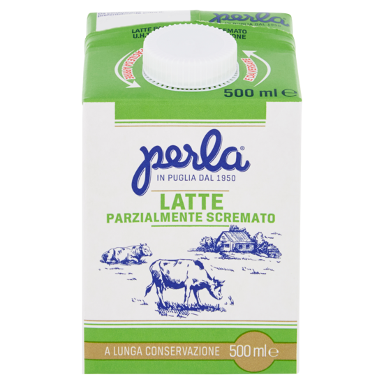 Immagine di PERLA LATTE PARZIALMENTE SCREMATO ML.500