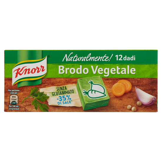 Immagine di KNORR NATURALE DADO VEGETALE X12