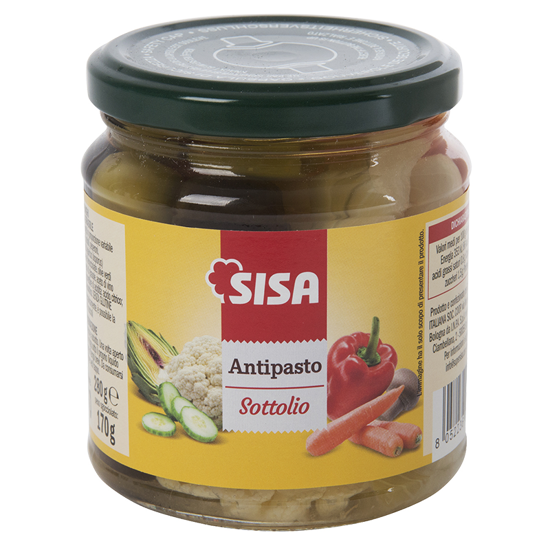 Immagine di SISA ANTIPASTO DI VERDURE GR.170