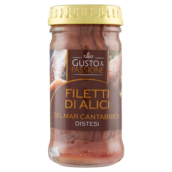 Immagine di GUSTO & PASSIONE FILETTI ALICI MARINATI GR.100