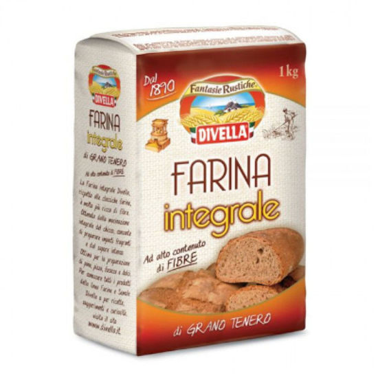 Immagine di DIVELLA FARINA GRANO INTEGRALE KG.1