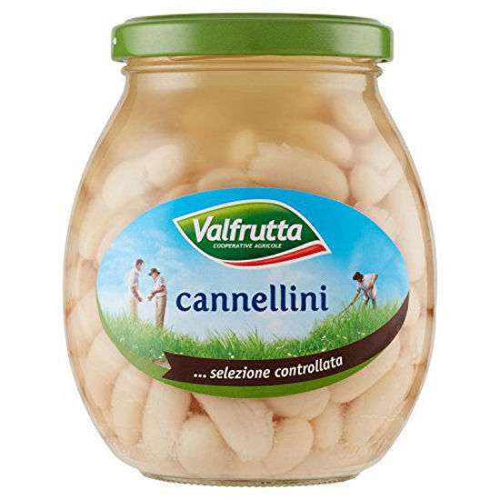 Immagine di VALFRUTTA FAGIOLI CANNELLINI VETRO GR.360